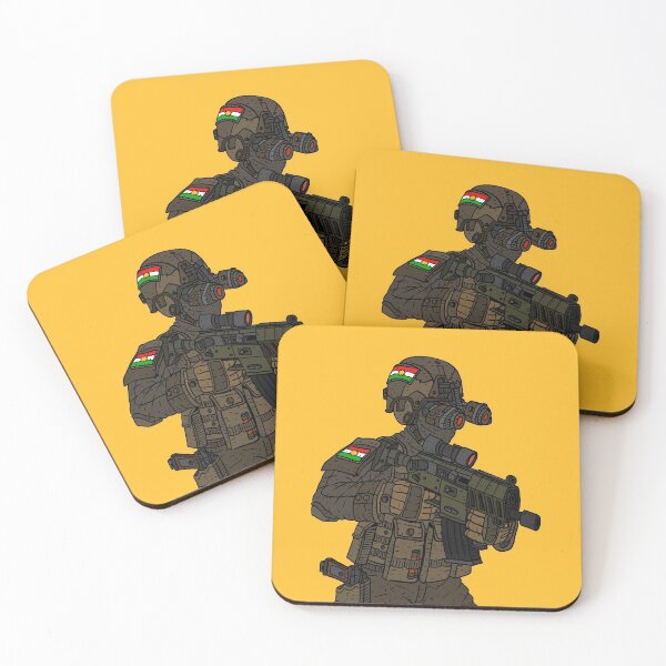Item preview, kurdish special forces. kurdistan peshmerga soldier designed and sold by JJadx.