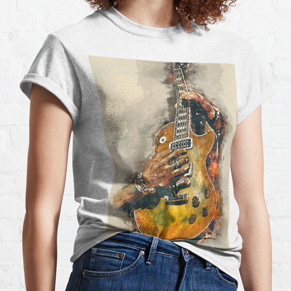 electric guitar tshirt