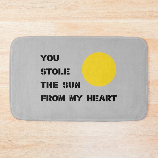 Item preview, You stole the sun from my heart, black designed and sold by perezzzoso.