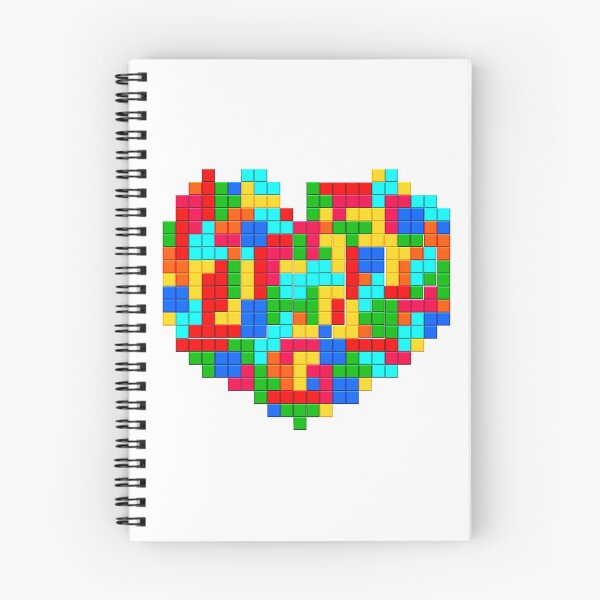Item preview, PIXEL VALENTINE HEART designed and sold by LZGraphicStudio.