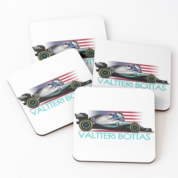 Item preview, Valtteri Bottas - 2019 Car.toon US win designed and sold by JageOwen.