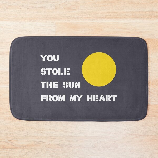 Item preview, You stole the sun from my heart, white designed and sold by perezzzoso.