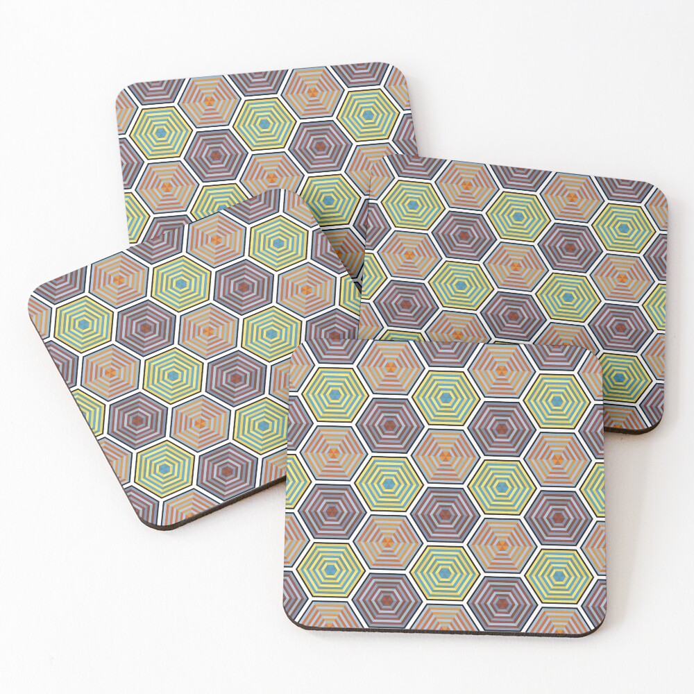 Item preview, Coasters (Set of 4) designed and sold by BoxCollider.