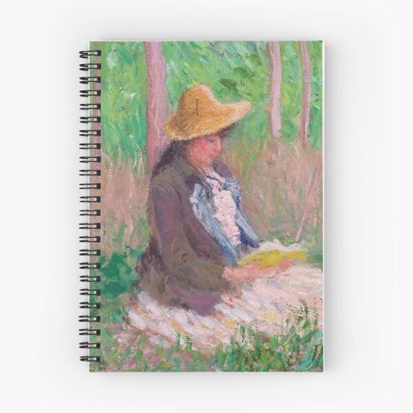 Item preview, Painting a Girl sitting in the park - Claude Monet designed and sold by Vintage Designs +.