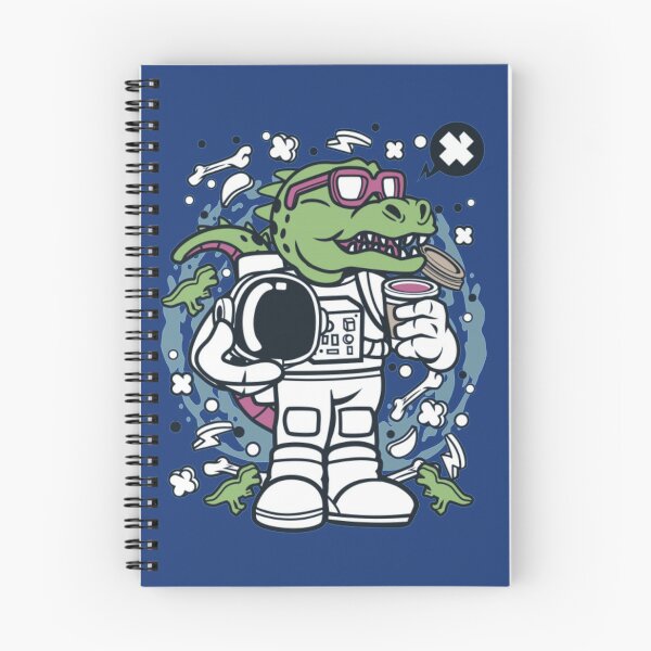 Item preview, t rex astronot,dinosaurs, meat eaters, Design2Z, Black, white, colorful, Dino, designed and sold by Design2Z.