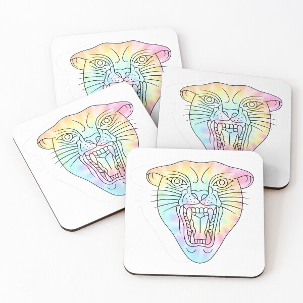 Item preview, TieDye Cougar designed and sold by Maddie Dyer.