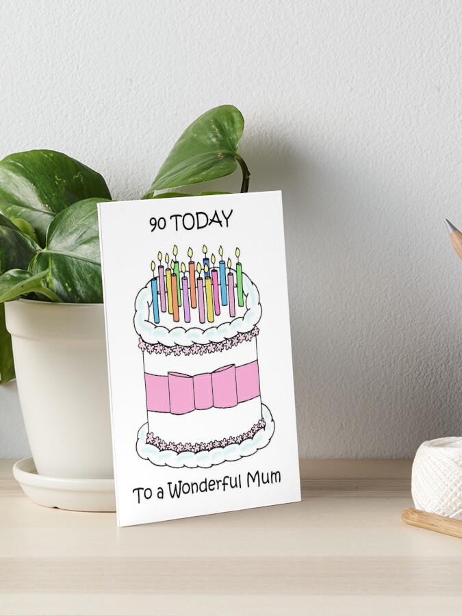 Birthday cake for Mum's 40th | Birthday cake for mum, Cake, Cakes for women