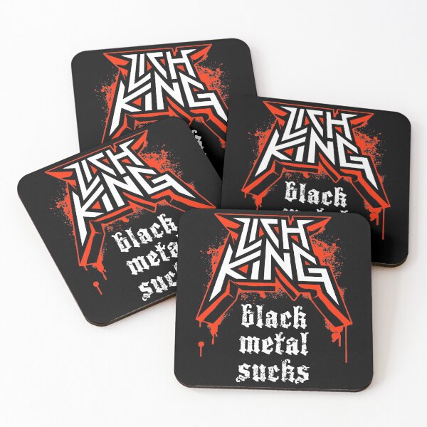 Item preview, Lich King : Black Metal Sucks designed and sold by UndeadWizard.