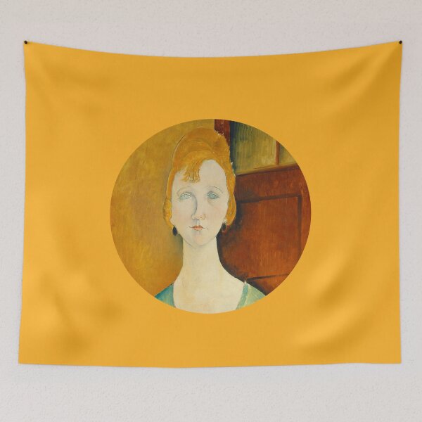 Item preview, Amadeo Modigliani Woman Portrait Premium Design Fine Art designed and sold by conceptDVS.