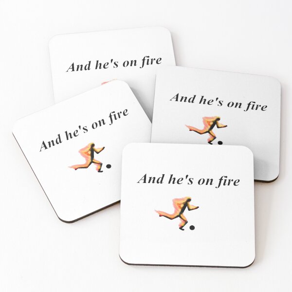 Item preview, footballer and he's on fire  designed and sold by 6059.