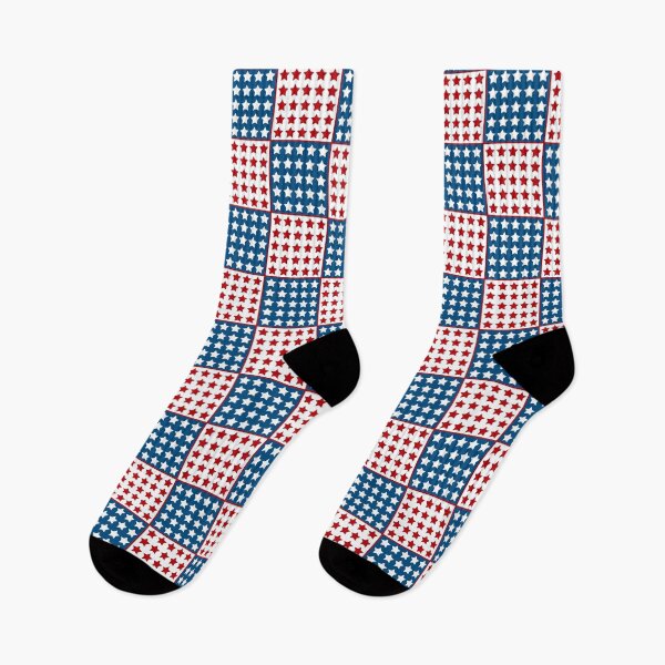 Item preview, Stars Stripes USA Checker Pattern  designed and sold by MudgeStudios.