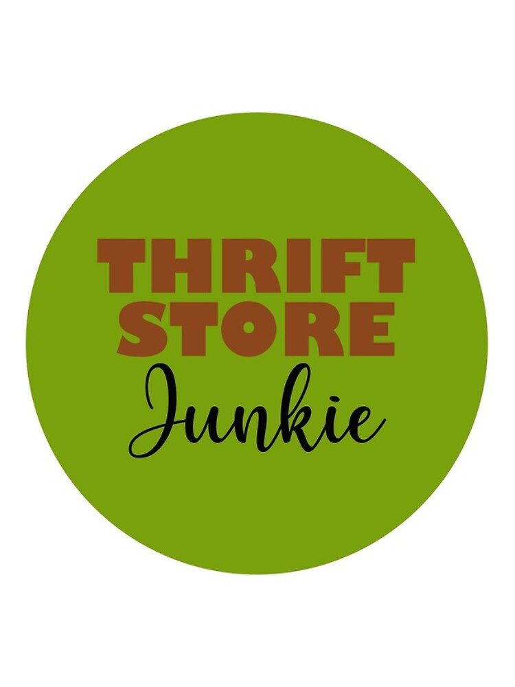 "Thrift Store Junkie Retro Thrift Store" iPhone Case for Sale by