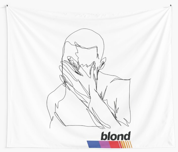 Frank Ocean Blonde Tapestry By Robynroy Redbubble 3729
