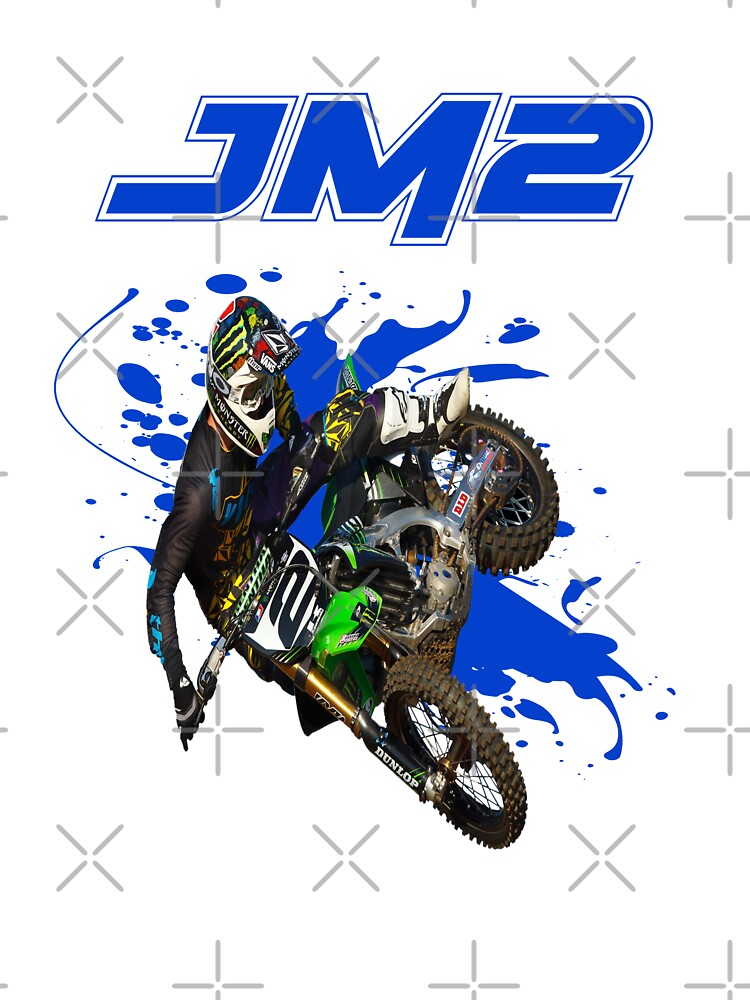 Jeremy McGrath JM2 Motocross and Supercross Champion Gift Design Kids  T-Shirt