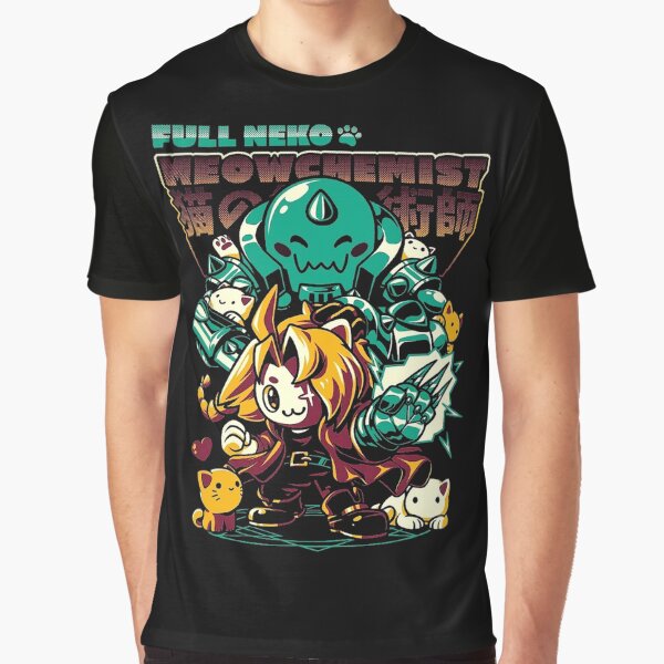 Full kitten Alchemist - Full neko meowchemist Graphic T-Shirt