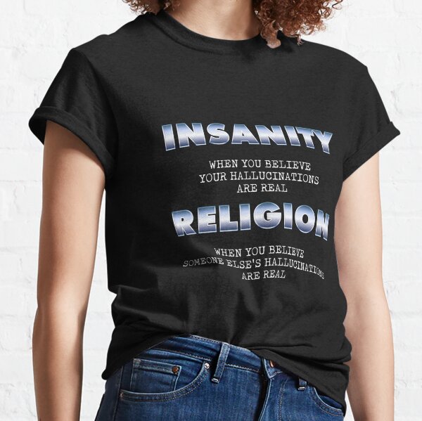 Bare overfyldt leksikon Underskrift Anti Religion T-Shirts for Sale | Redbubble