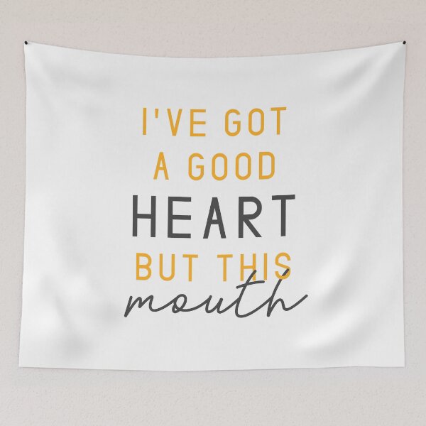 Item preview, I've Got A Good Heart But This Mouth designed and sold by kolbasound.