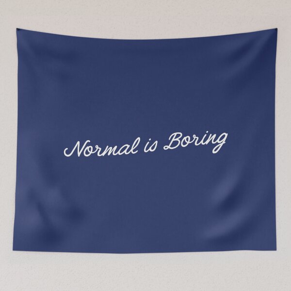 Item preview, Normal is Boring Script designed and sold by npdstudio.