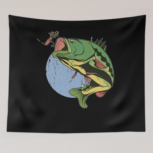 Item preview, Perch fish fishing angler designed and sold by AaaleXX.