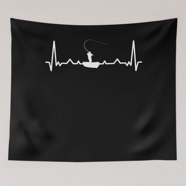 Item preview, Heart rhythm fishing angler designed and sold by AaaleXX.