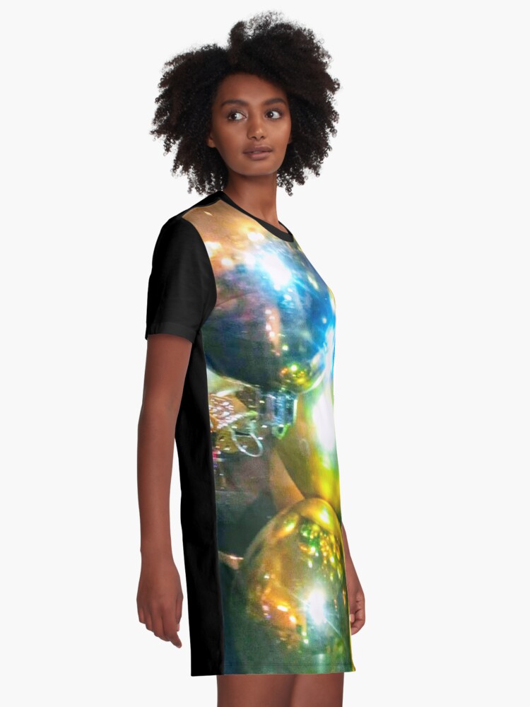 Alternate view of Winter Scene Graphic T-Shirt Dress