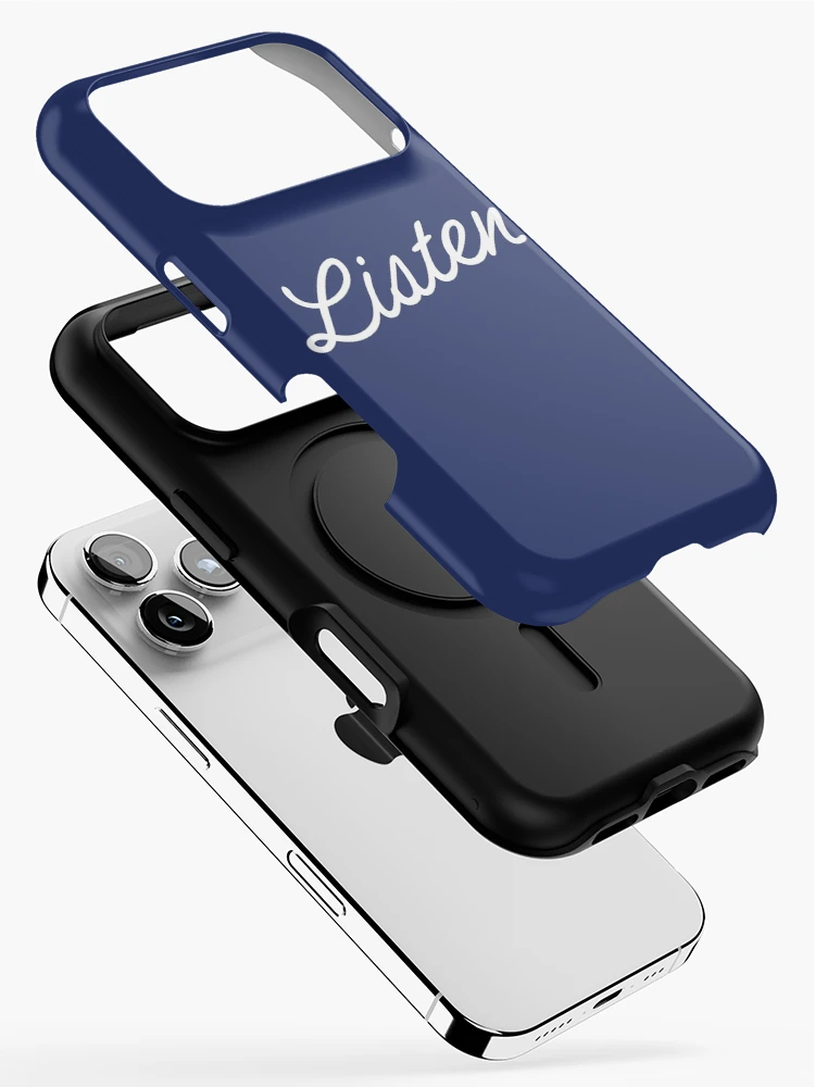 Thumbnail 2 of 4, iPhone Case, Listen Script designed and sold by npdstudio.