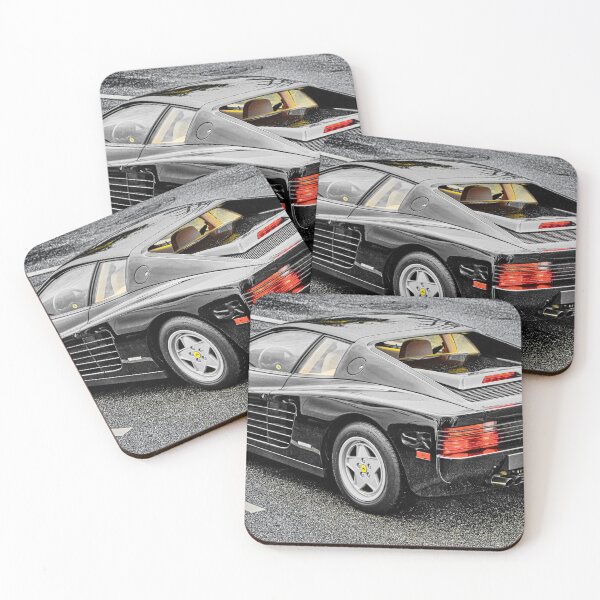 Item preview, Black Ferrari Testarossa designed and sold by dbvirago.