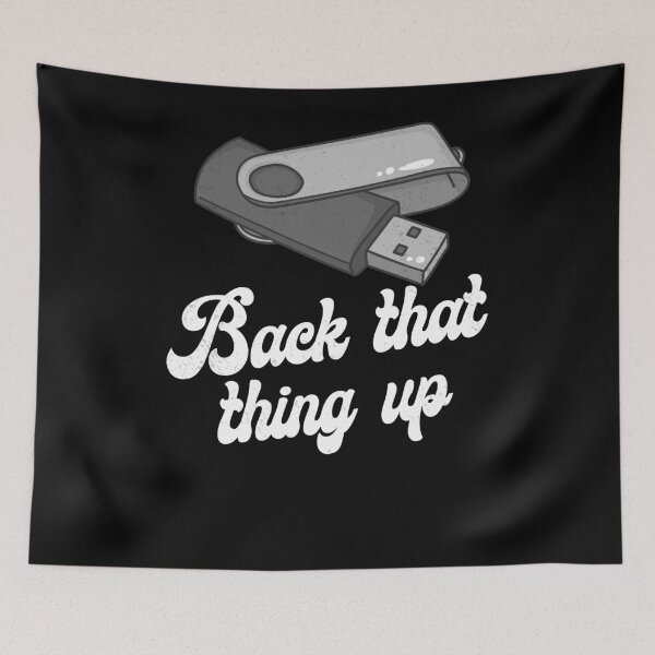 Item preview, Back That Thing Up USB designed and sold by TopDawgDesigns.