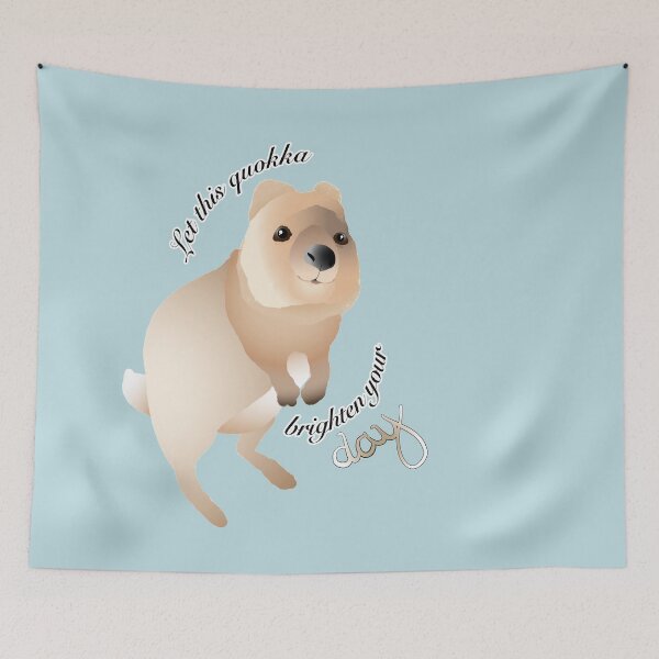 Item preview, quokka happiest animal designed and sold by Uniskull.