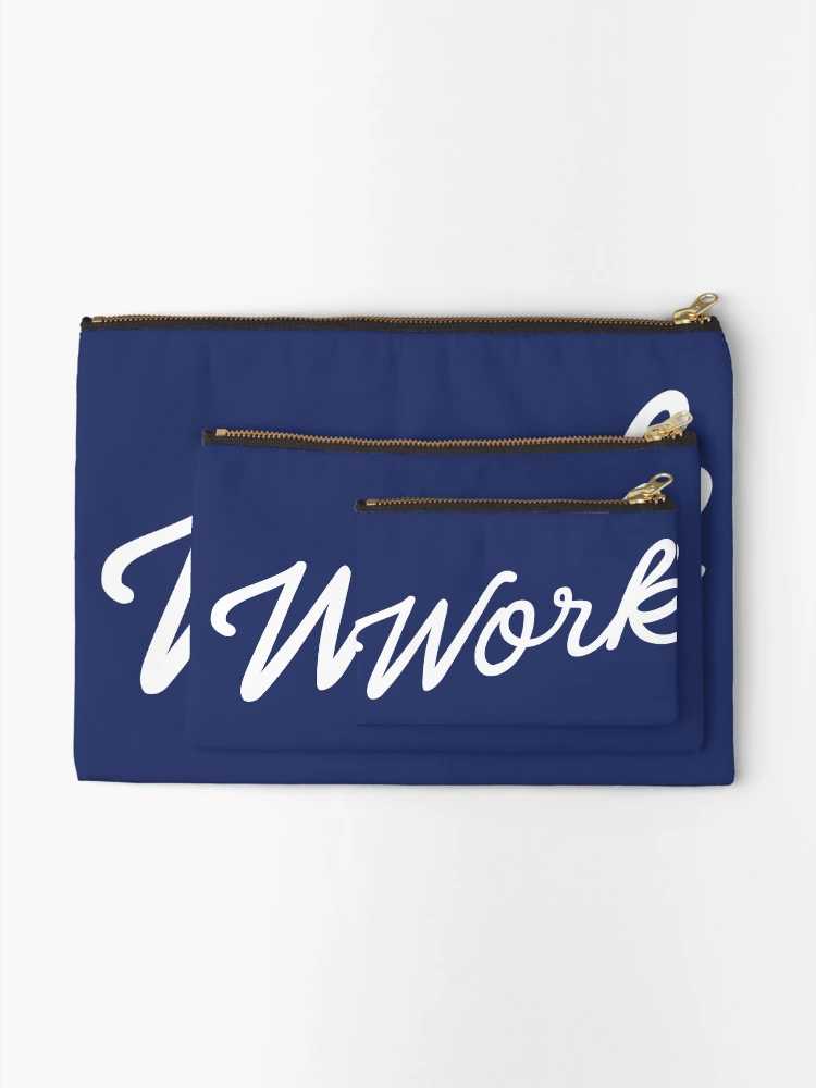 Thumbnail 2 of 4, Zipper Pouch, Work Script designed and sold by npdstudio.