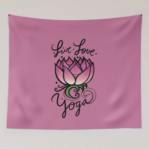 Item preview, Live Love Yoga designed and sold by FrictionMaxxing.