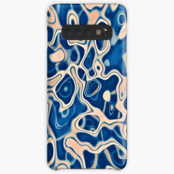 Abstraction of DarkSlateBlue Bisque Samsung Galaxy Snap Case