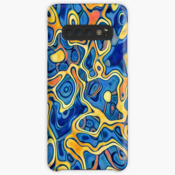 Abstraction of SteelBlue Golden Grass Samsung Galaxy Snap Case