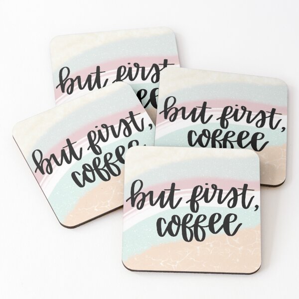 Item preview, But First Coffee designed and sold by madisonwatts.