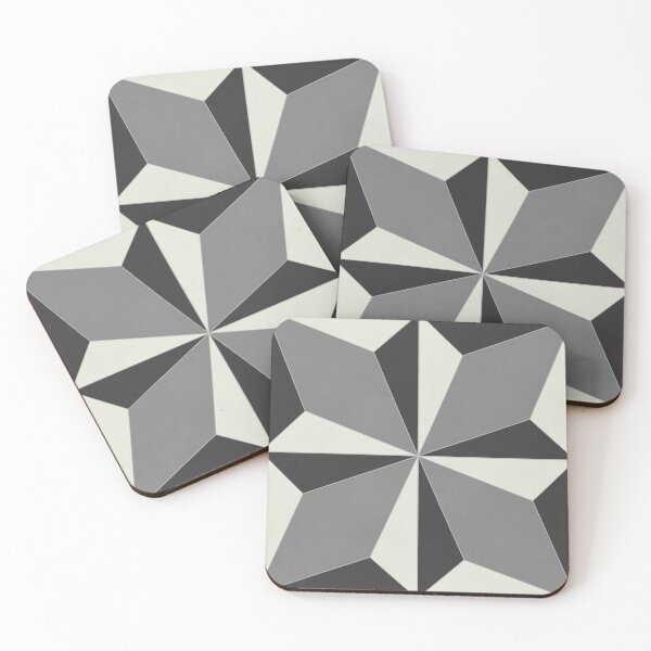 Item preview, Black and Gray Diamond Tile designed and sold by the-outfoxed.