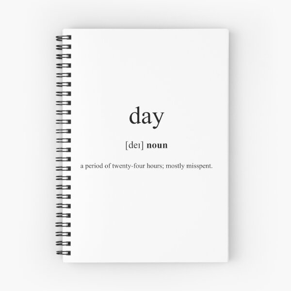 Artikelvorschau, Day (Tag) Definition | Dictionary Collection entworfen und verkauft von Designschmiede.