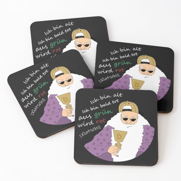 Item preview, Ich bin alt ich bin bald tot designed and sold by DesignsbyMaeve.