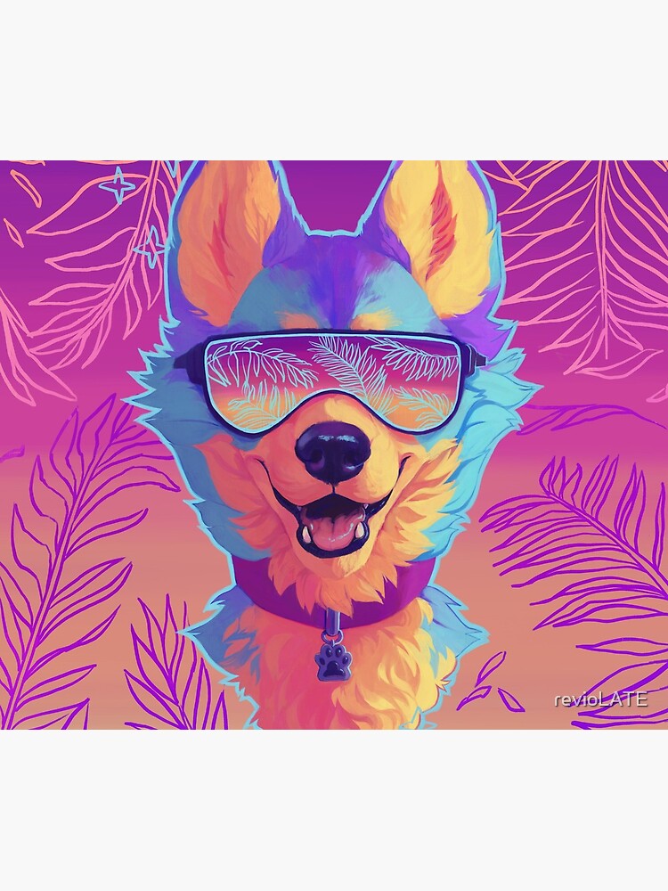 sparkle dog by revioLATE