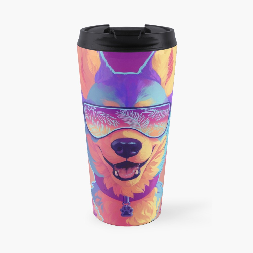 sparkle dog Travel Mug
