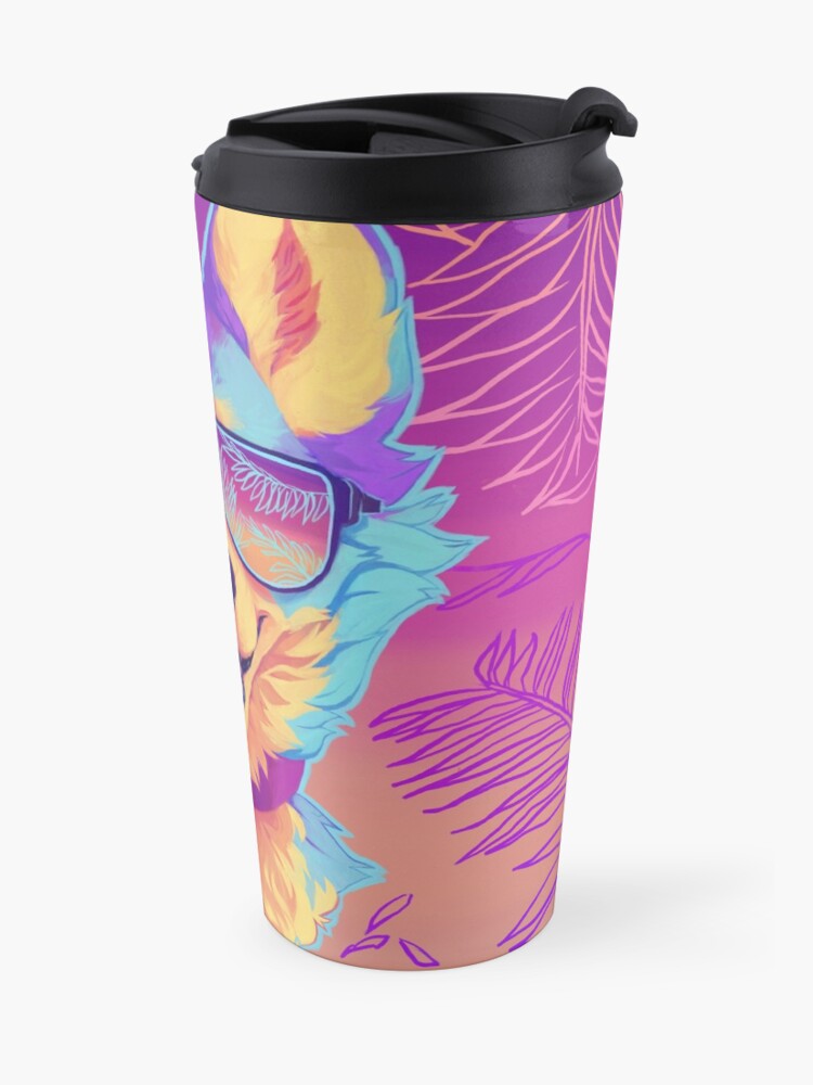 Alternate view of sparkle dog Travel Mug