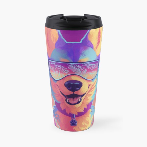 sparkle dog Travel Mug