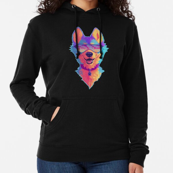sparkle dog Lightweight Hoodie