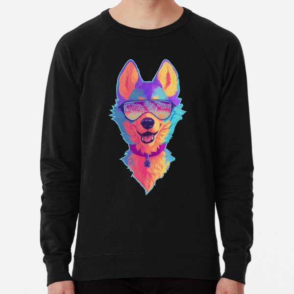 sparkle dog Lightweight Sweatshirt