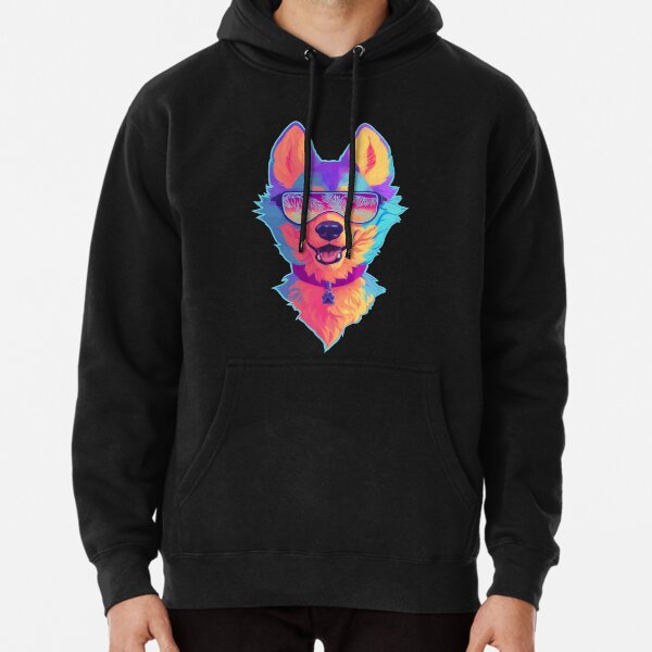 sparkle dog Pullover Hoodie