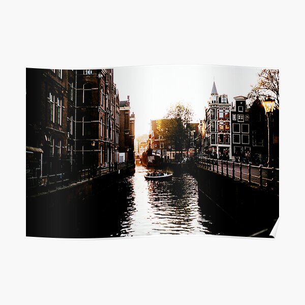 Veilig Afwijzen Uitvoeren Amsterdam" Poster for Sale by lisaschaetzle | Redbubble
