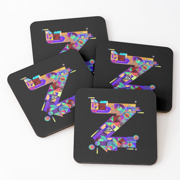 Item preview, Colorful Alphabet, Letter Z designed and sold by Space-Bug.