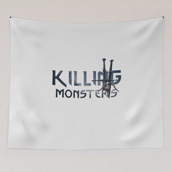 Item preview, Killing Monsters Swords Text designed and sold by Wyverin.