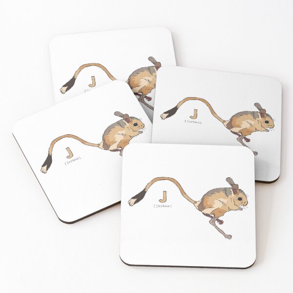 Item preview, Funky Animal Alphabet: J is for Jerboa designed and sold by abigailhausman.