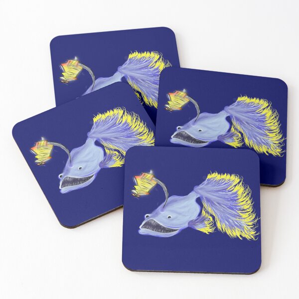 Item preview, Deep sea fish with  lamp designed and sold by vibeno1.