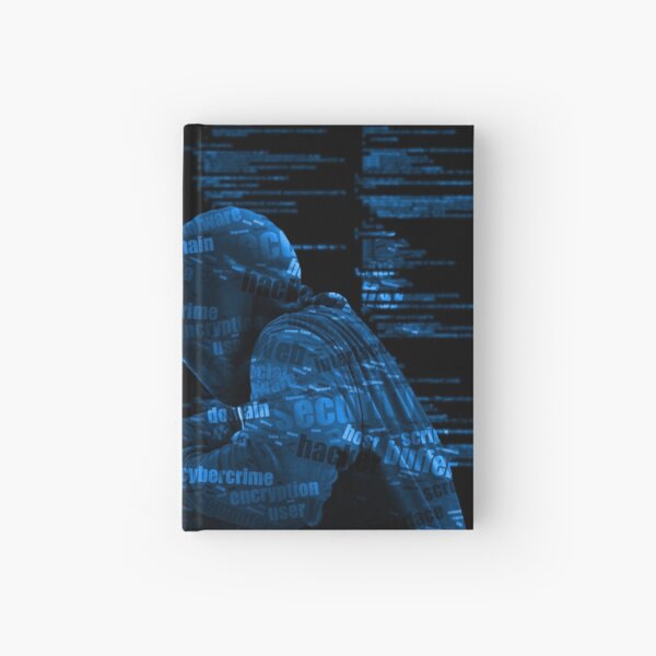 Item preview, Hoody hacker cybersecurity blue computer code information security designed and sold by NerdySherds.
